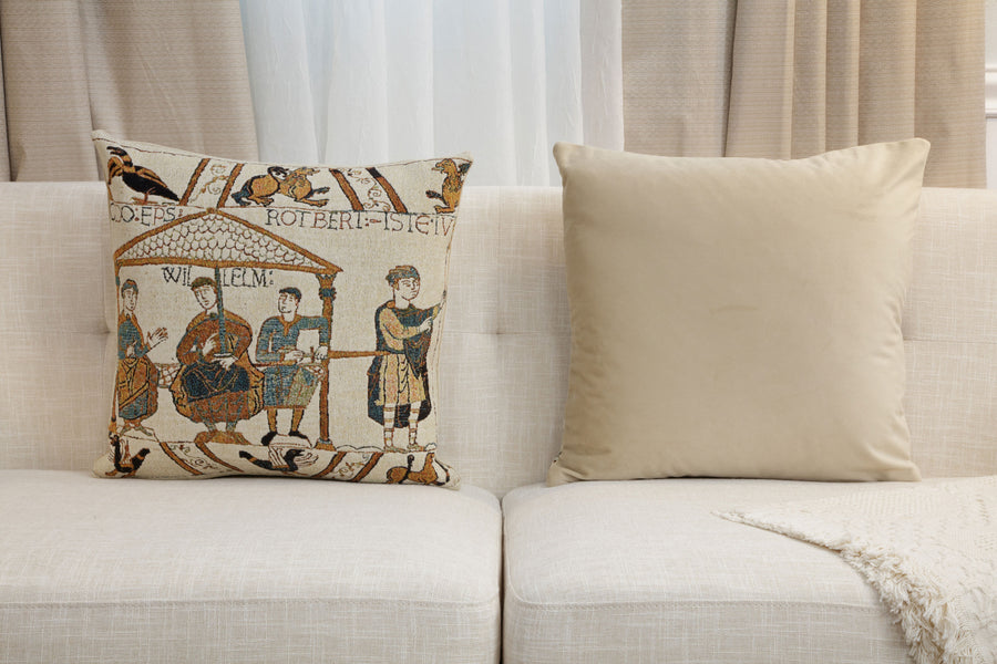 Bayeux Banquet Feast European Cushion Cover
