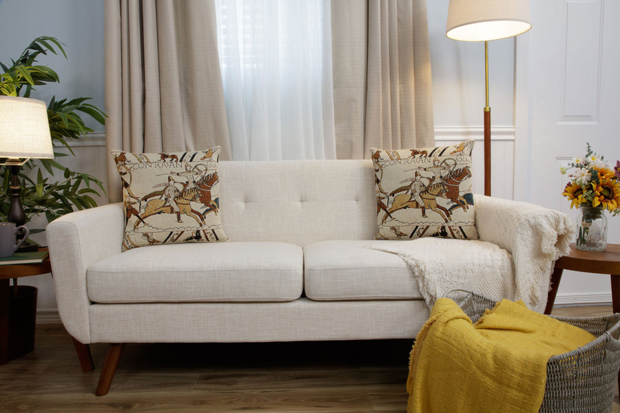 Bayeux Battle of Hastings European Cushion Cover