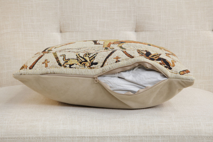 Bayeux Mont St-Michel European Cushion Cover