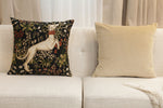 Medieval Hound Leaping European Cushion Cover
