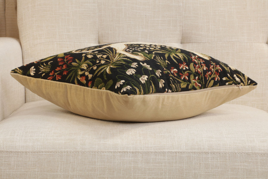Medieval Hound Standing European Cushion Cover