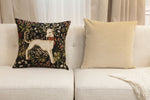 Medieval Hound Standing European Cushion Cover