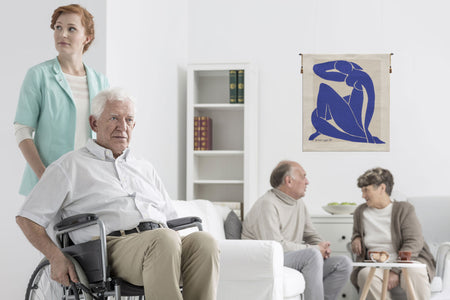 Femme Bleue Assise - Matisse European Tapestry