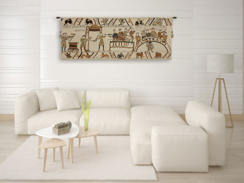 Bayeux The Banquet European Tapestry