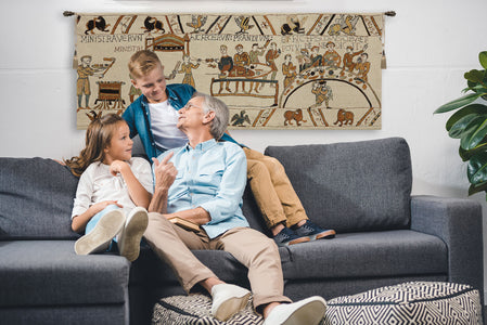 Bayeux The Banquet European Tapestry