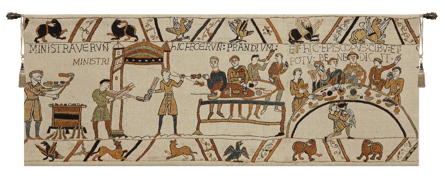 Bayeux The Banquet European Tapestry