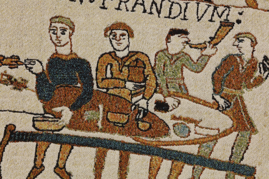 Bayeux The Banquet Large European Tapestry