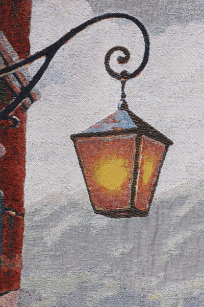 Bellagio Village no Border Belgian Tapestry Wall Hanging