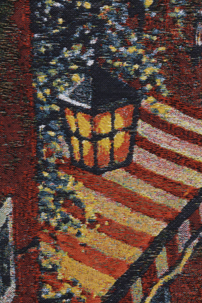 Bellagio Village no Border Belgian Tapestry Wall Hanging