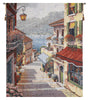 Bellagio Village no Border Belgian Tapestry Wall Hanging