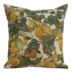 Citrons Large European Cushion Cover