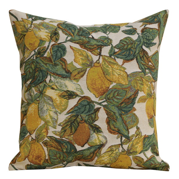 Citrons Large European Cushion Cover