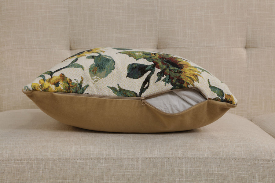 Tournesols Sunflower Large European Cushion Cover