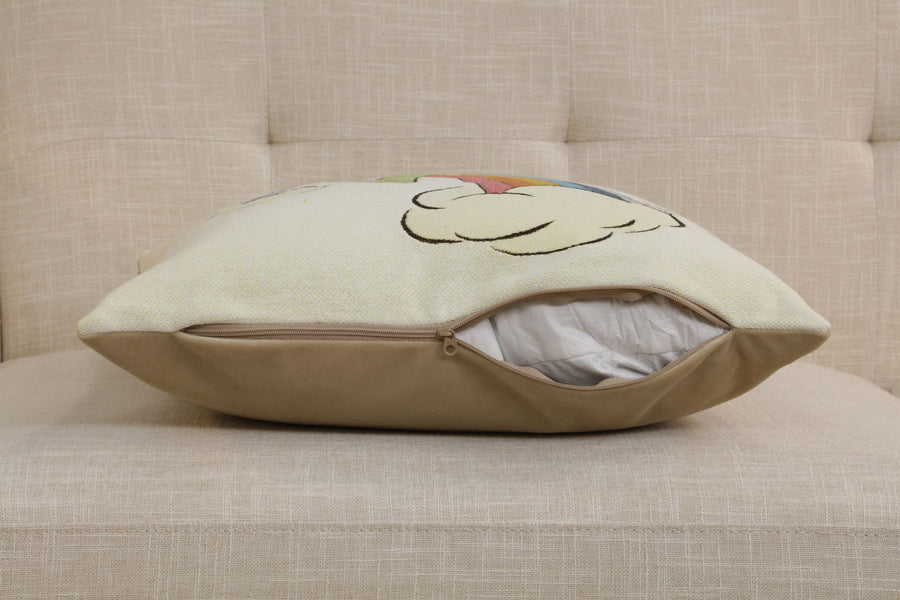 The Little Prince on a Rainbow European Cushion Cover