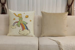 The Little Prince on a Rainbow European Cushion Cover