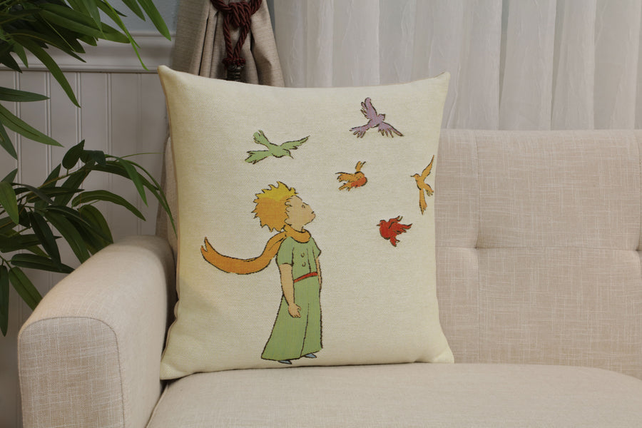 The Little Prince and Birds European Cushion Cover