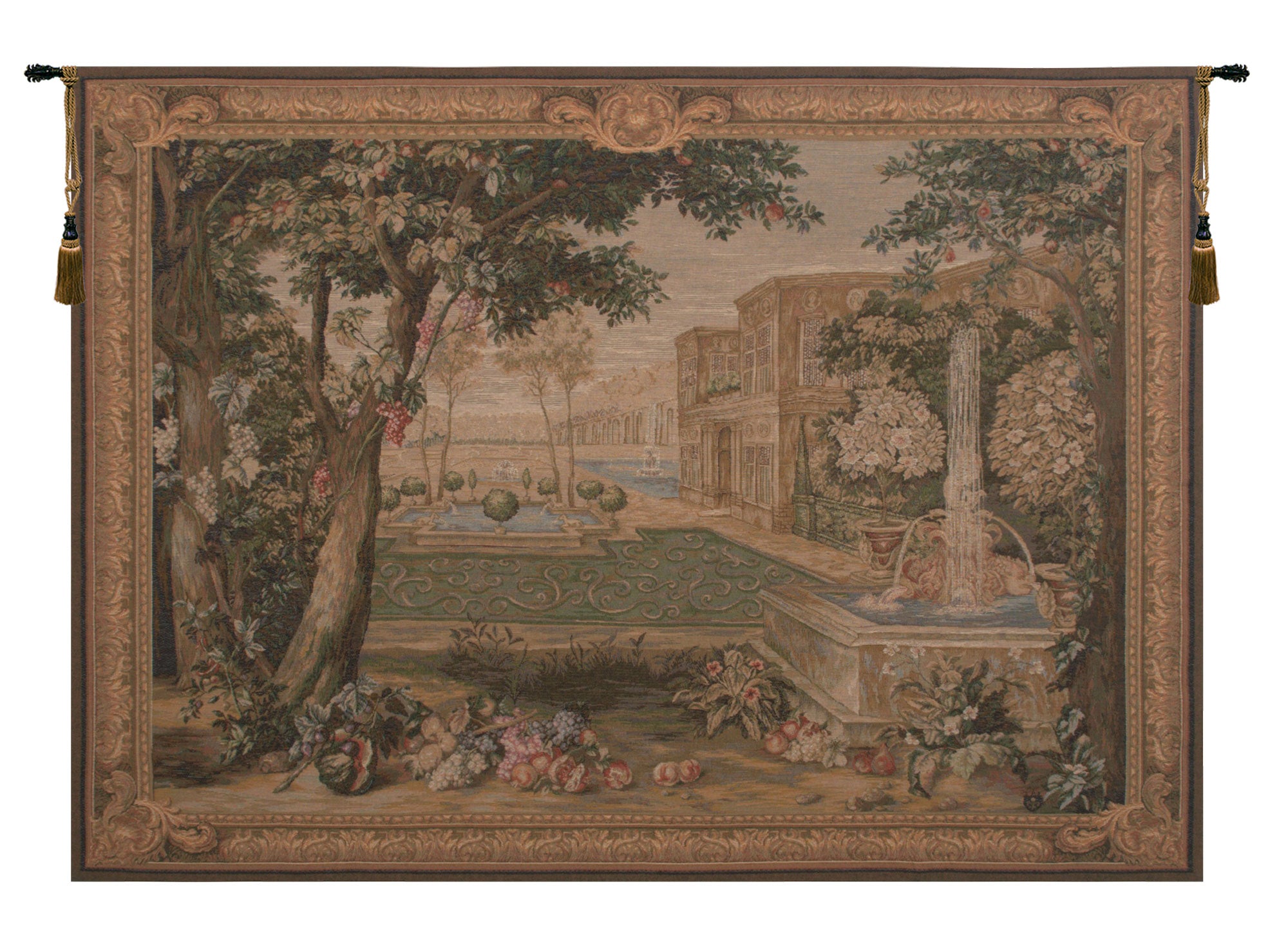 Verdure Fontaine  French Tapestry