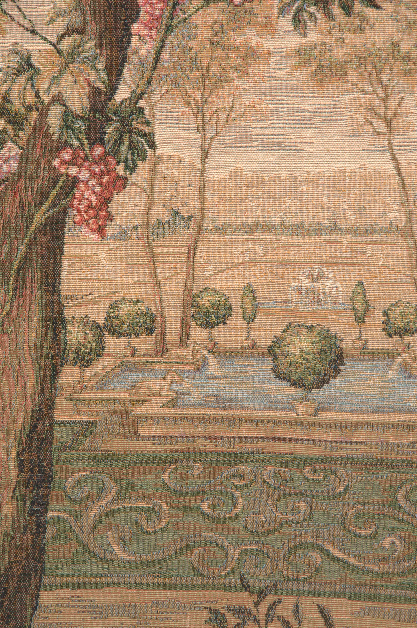 Verdure Fontaine  French Tapestry