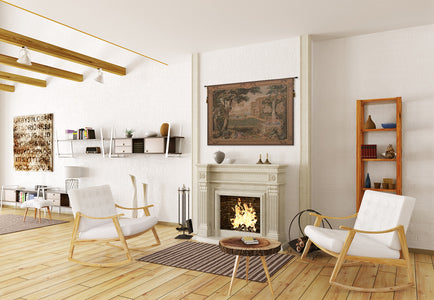 Verdure Fontaine  French Tapestry