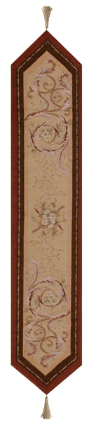 Orleans Floral Large French Tapestry Table Runner