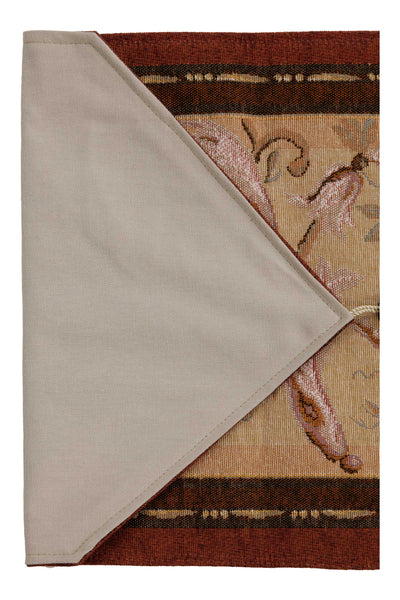 Orleans Floral Large French Tapestry Table Runner