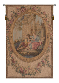 Serenade Creme I French Tapestry by Francois Boucher