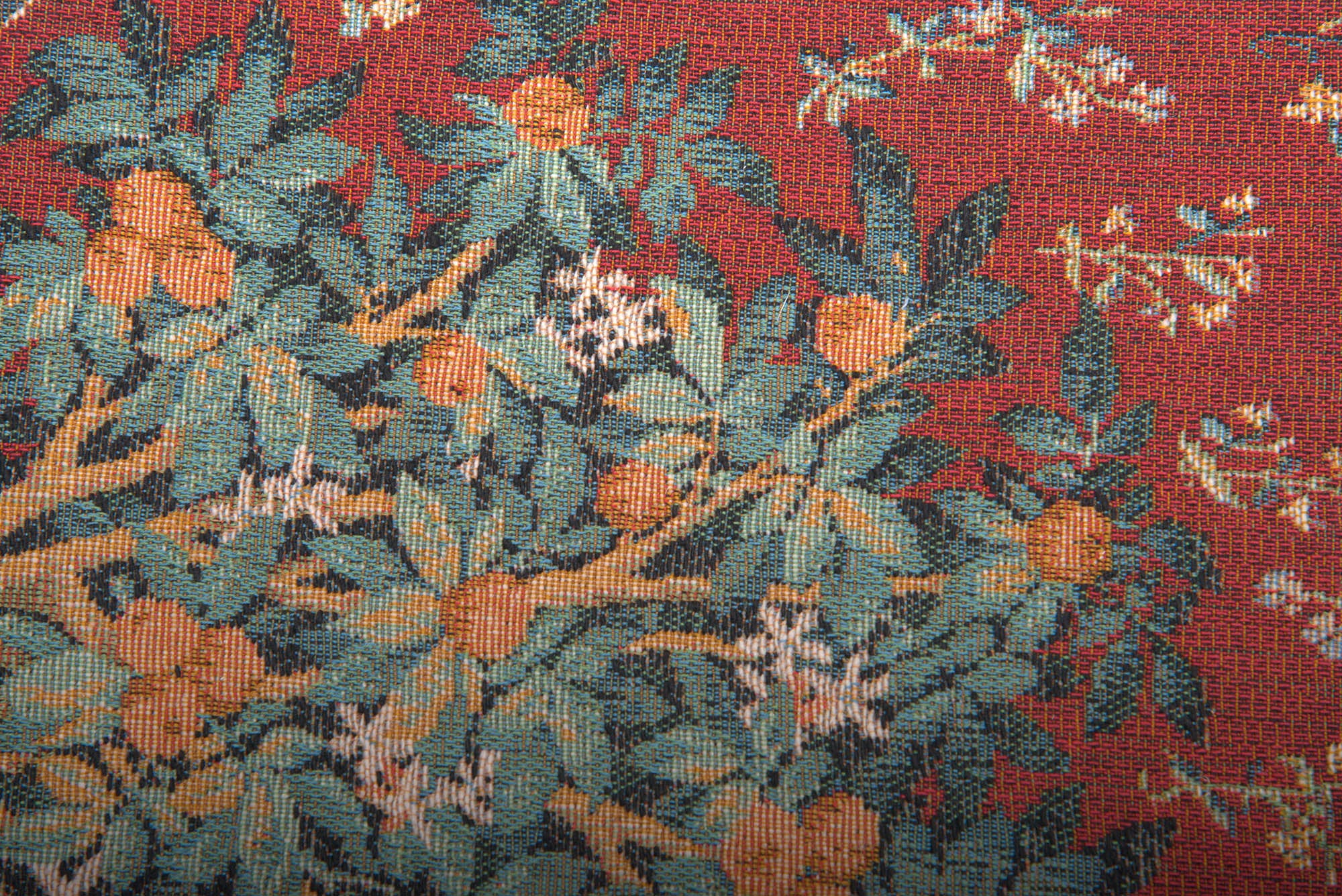 Orange Tree II French Tapestry Table Runner