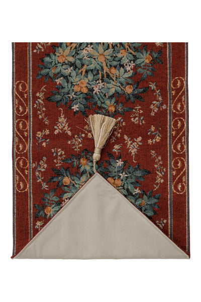 Orange Tree II French Tapestry Table Runner