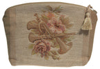 Horns and Flowers Purse Tapestry Handbag