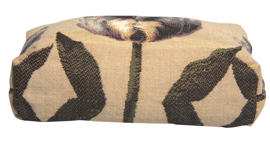 Purple Tullip Purse Tapestry Handbag