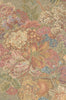 Floral Composition in Vase Cream Italian Tapestry Wall Hanging