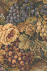 Bouquet with Grapes Italian Tapestry Wall Hanging