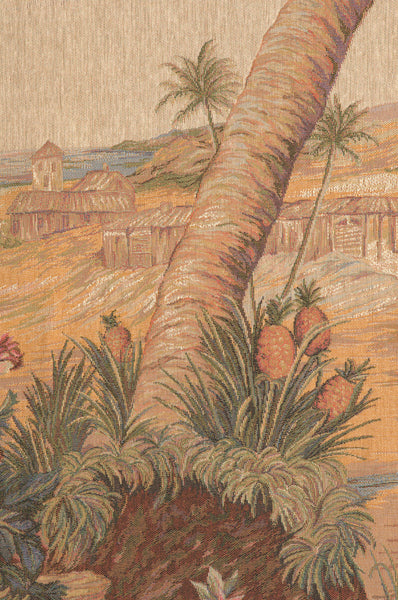 L'Oasis Carre Square French Tapestry