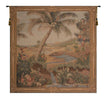 L'Oasis Carre Square French Tapestry