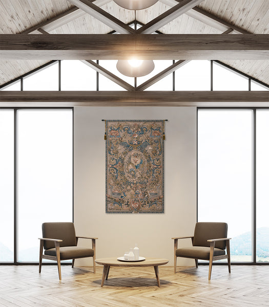 Feu Belgian Tapestry Wall Hanging