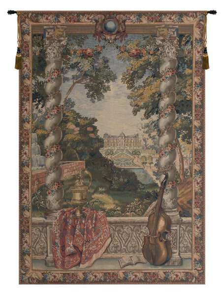 Chateau d'Enghien Belgian Tapestry Wall Hanging
