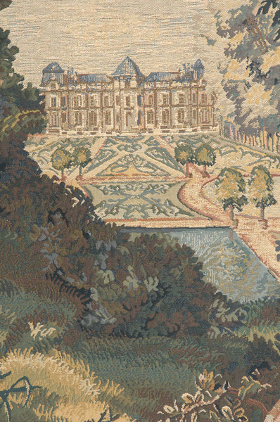 Chateau d'Enghien Belgian Tapestry Wall Hanging