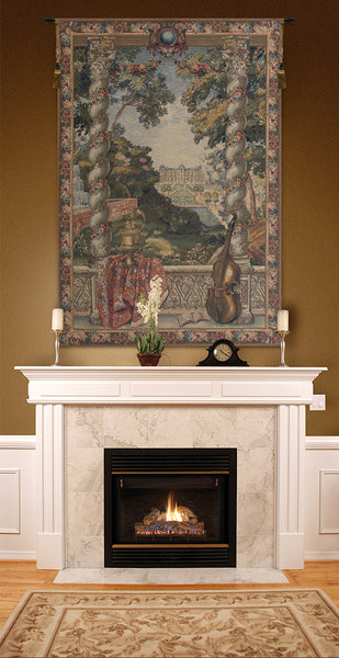 Chateau d'Enghien Belgian Tapestry Wall Hanging