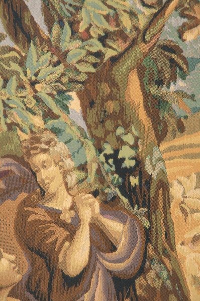 Country Scene Belgian Tapestry Wall Hanging