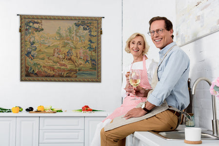 Hunt Belgian Tapestry Wall Hanging