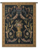 Birds Black Belgian Tapestry Wall Hanging