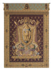 Napolean Burgundy Belgian Tapestry Wall Hanging