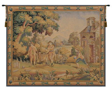 Game Belgian Tapestry Wall Hanging