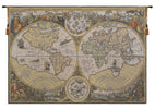 Orbis Terrae Belgian Tapestry Wall Hanging