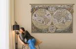 Orbis Terrae Belgian Tapestry Wall Hanging