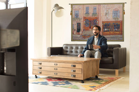 Sagot Terrase Belgian Tapestry Wall Hanging