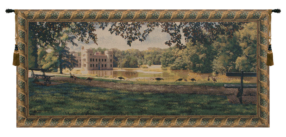 Princess Castle Belgian Tapestry Wall Hanging