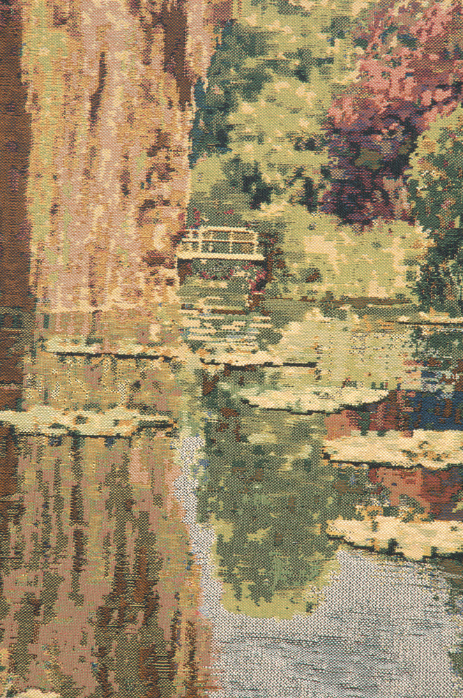 Lake Giverny Without Border Belgian Tapestry Wall Hanging