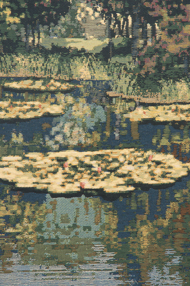 Lake Giverny Without Border Belgian Tapestry Wall Hanging