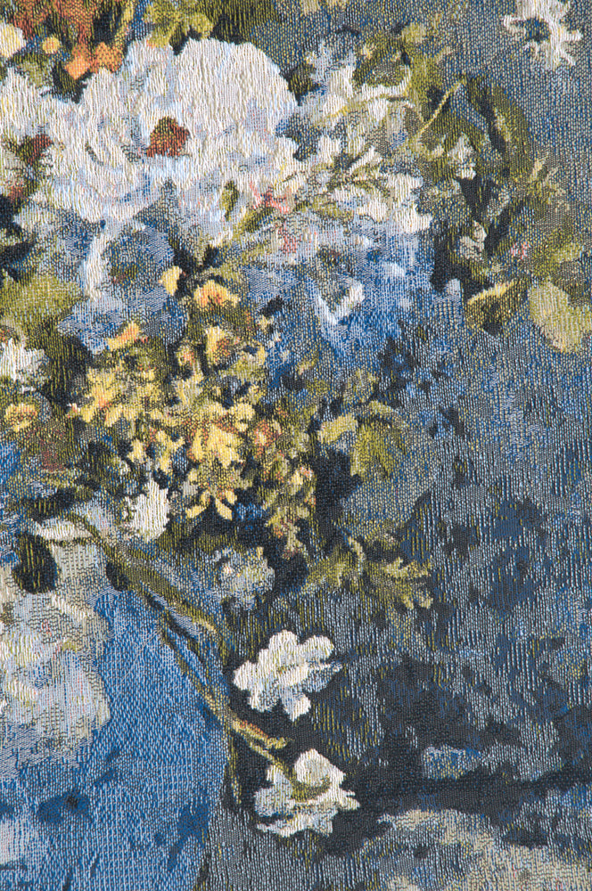 Spring Bouquet by Renoir Belgian Tapestry Wall Hanging